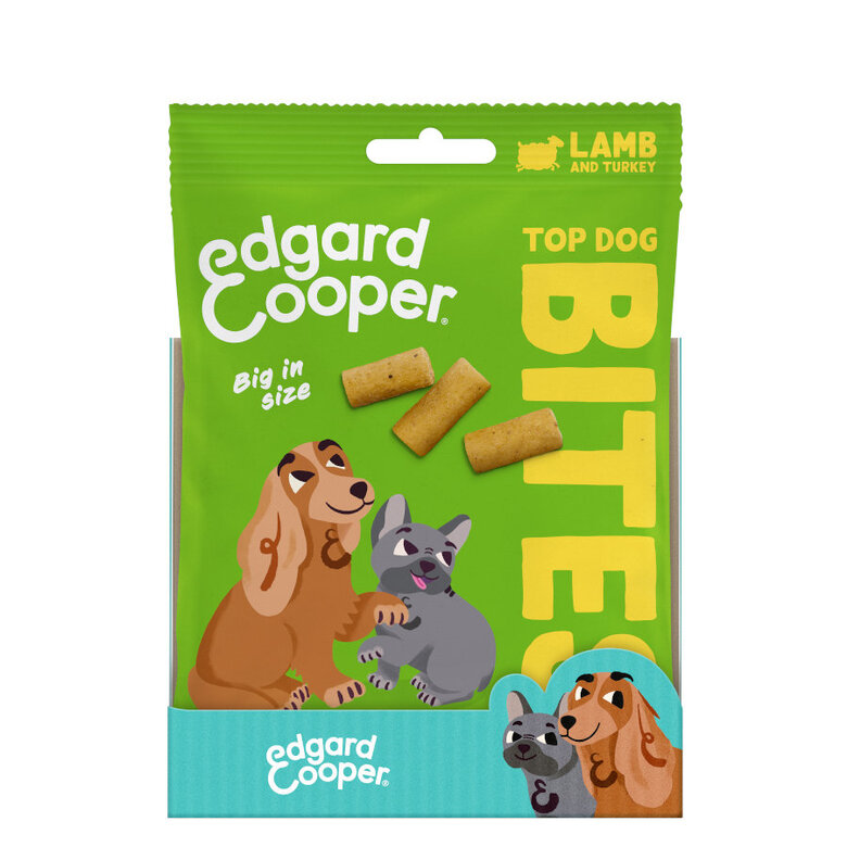 Edgard & Cooper Bocaditos Grande de Cordero y Pavo para perros, , large image number null